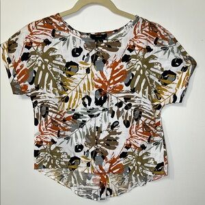 Tahari Tropical Print Women's Top